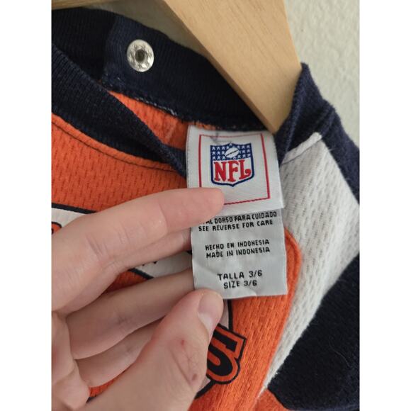 Vintage NFL Denver Broncos Long Sleeve Bodysuit - Picture 3 of 4
